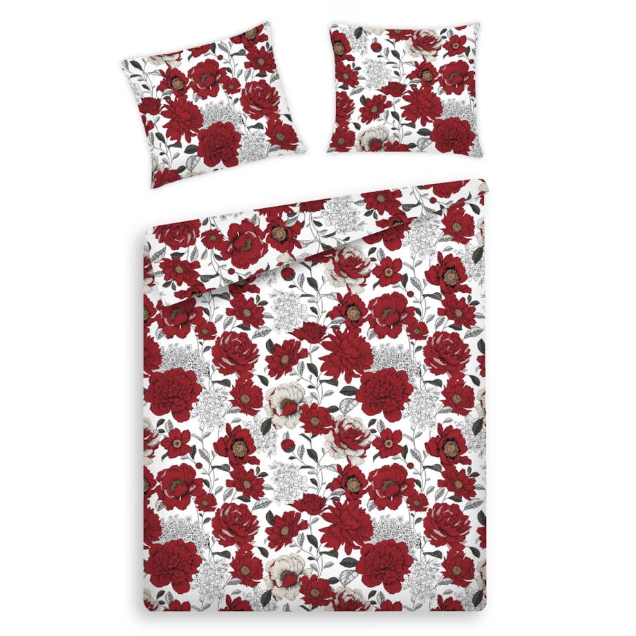 Pościel z bawełny satynowej Astrillis 160x200 cm