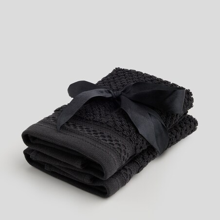 Komplet 2 szt. ręczników do twarzy lub do rąk Risso 30x30 cm