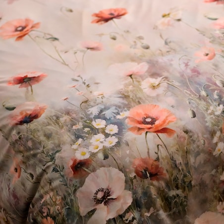 Pościel Z Mikrofibry Faceri 160x200 cm z motywem kwiatowym