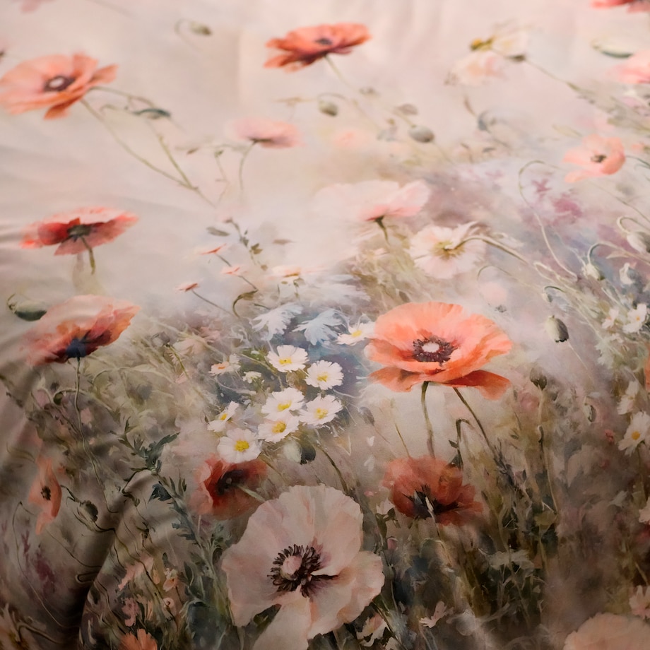 Pościel Z Mikrofibry Faceri 160x200 cm z motywem kwiatowym