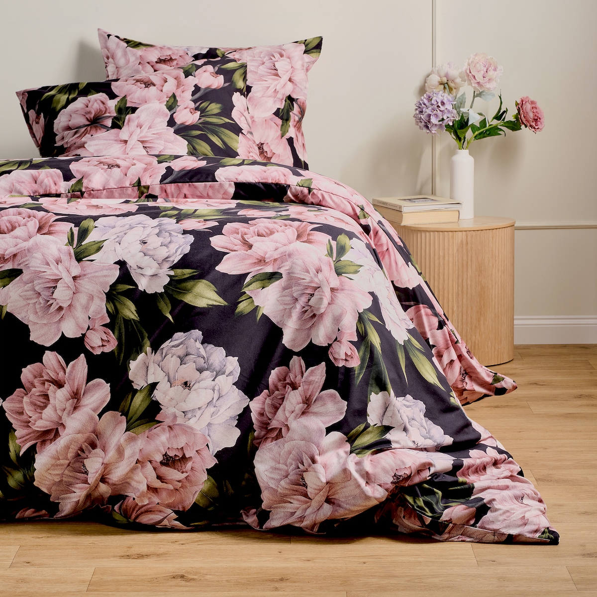 Pościel Z Mikrofibry Amourea 160x200 cm z motywem kwiatowym