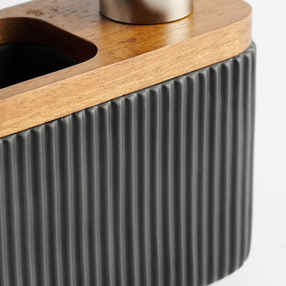 Dozownik z miejscem na gąbkę i szczotką Velosi