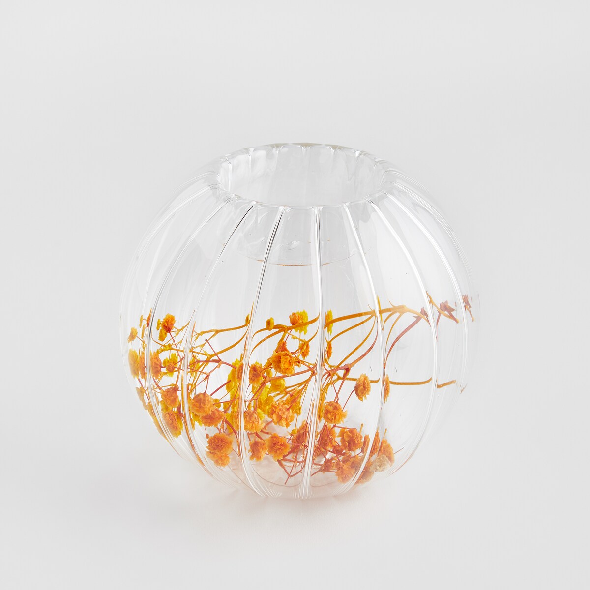 Świecznik Lumisa z motywem kwiatowym