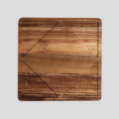 drewniana patera do serwowania