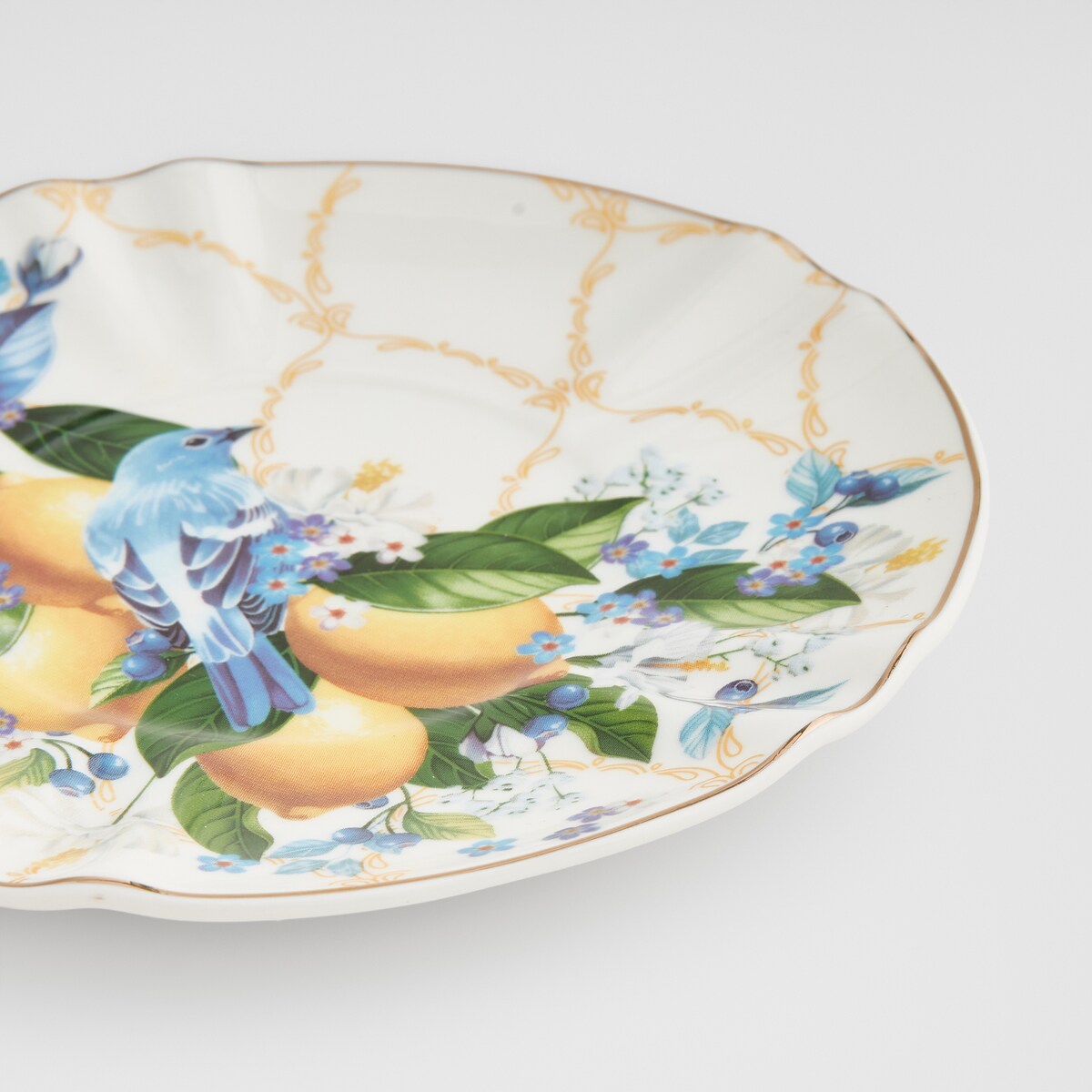 Filiżanka Ze Spodkiem Lemondi z motywem owoców