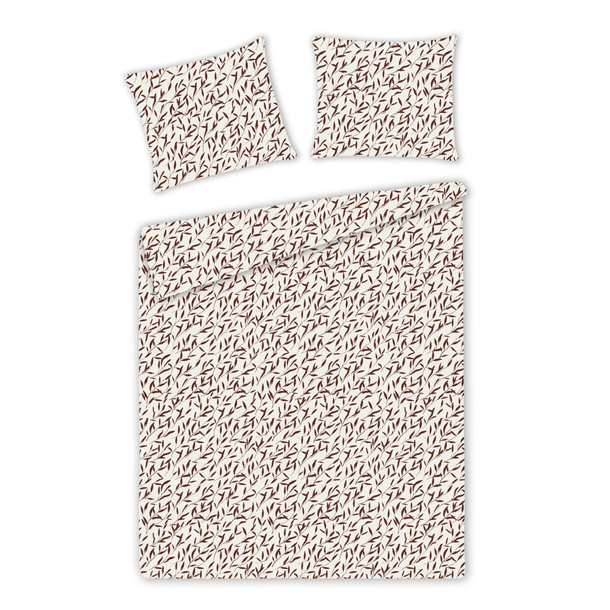 Pościel Bawełniana Alisora 200x220 cm z motywem liściastym