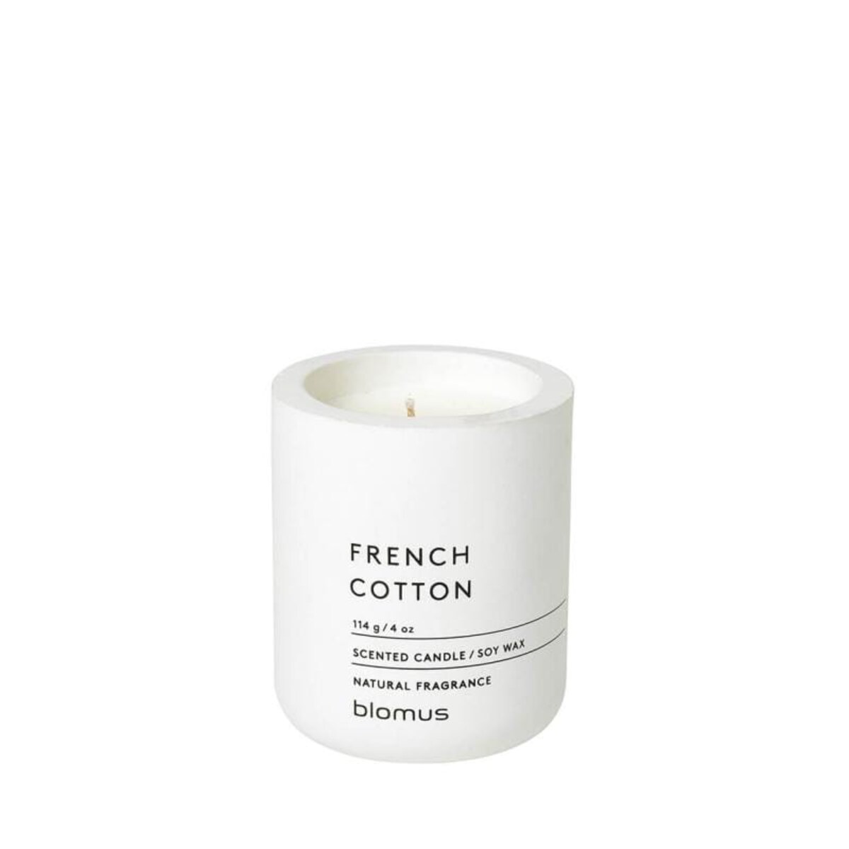 Świeca zapachowa Fraga - French cotton, h8 cm