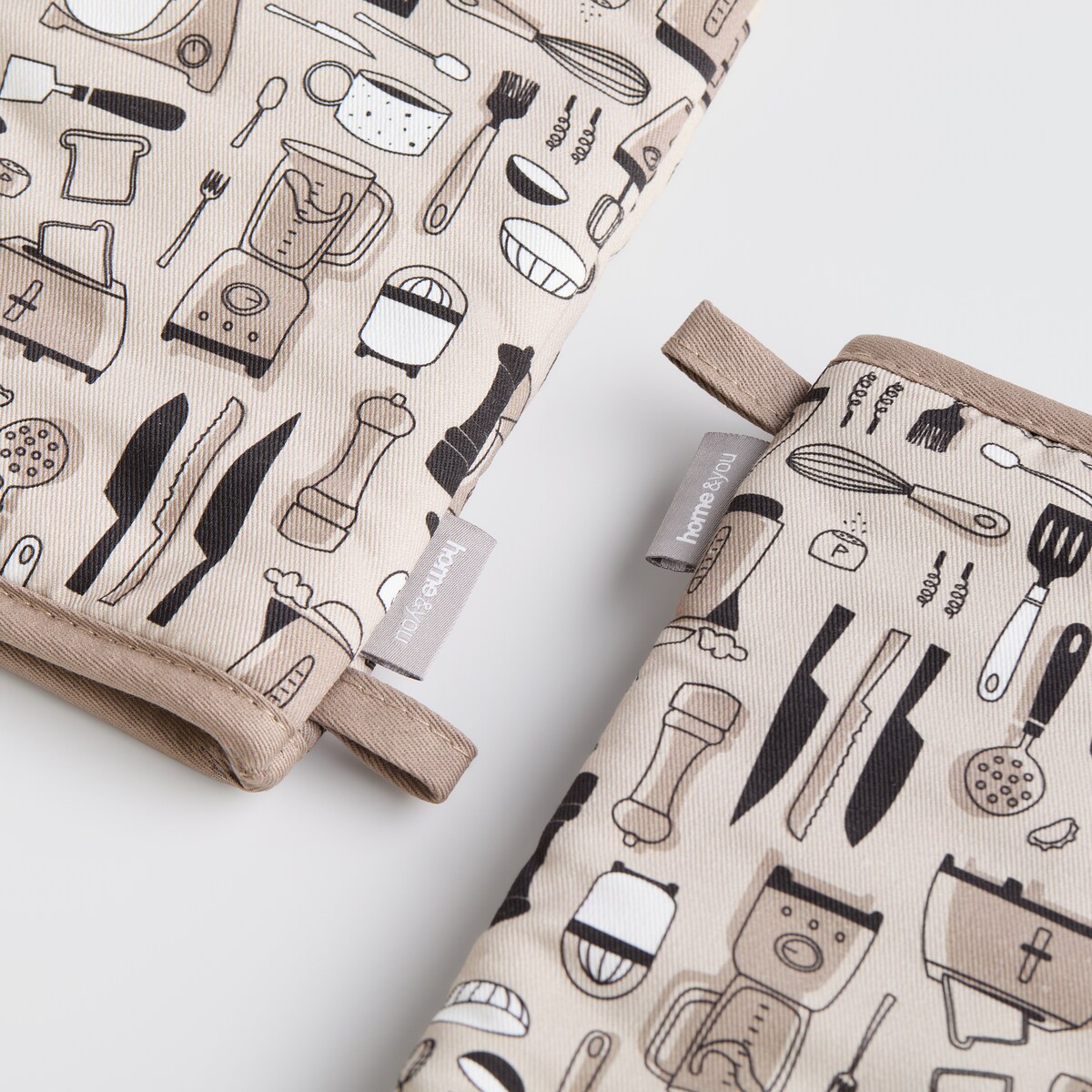 Komplet Rękawic Kuchennych Utensillo 14x30 cm