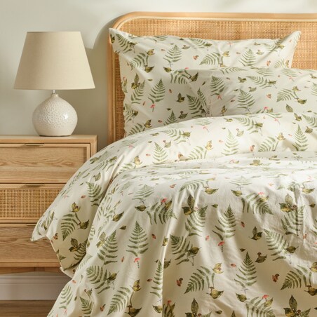 Pościel Bawełniana Shroomsis 160x200 cm z motywem grzyba