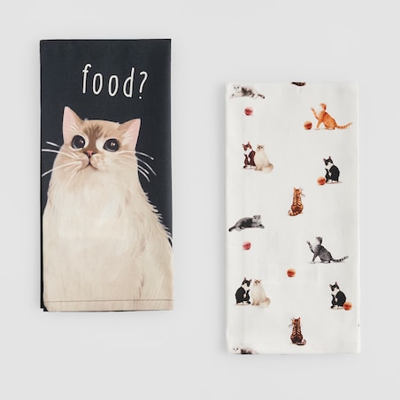 Komplet Ścierek Gattino 45x65 cm z motywem zwierzęcym