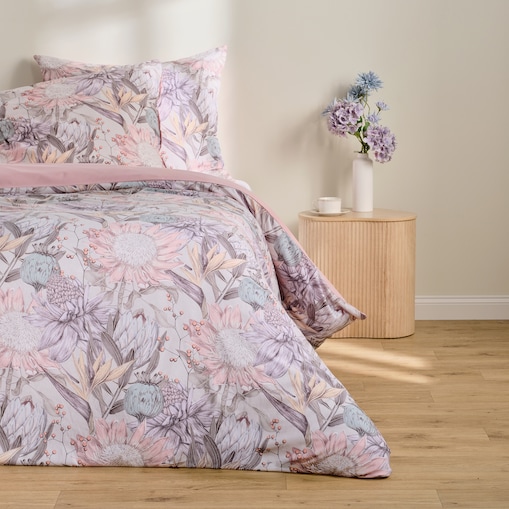 Komplet pościeli z mikrofibry Daphnett 200x220 cm z 2 poszewkami 70x80