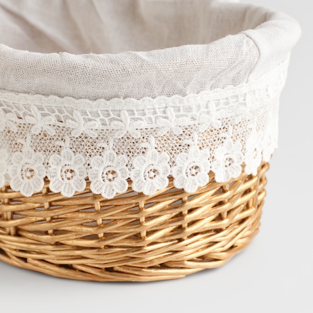 Koszyk z rączką Cabra 23x30 cm