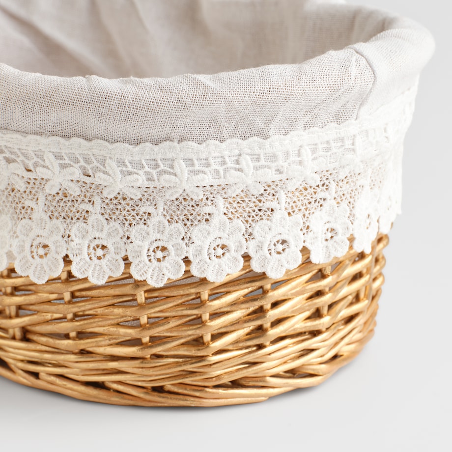 Koszyk z rączką Cabra 23x30 cm