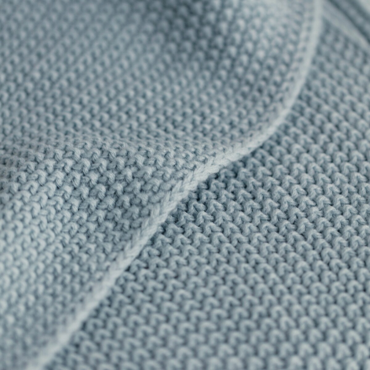 Koc jednokolorowy dzianinowy Zaldar 130x170 cm