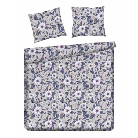 Pościel z bawełny satynowej Verise 200x220 cm z motywem kwiatowym