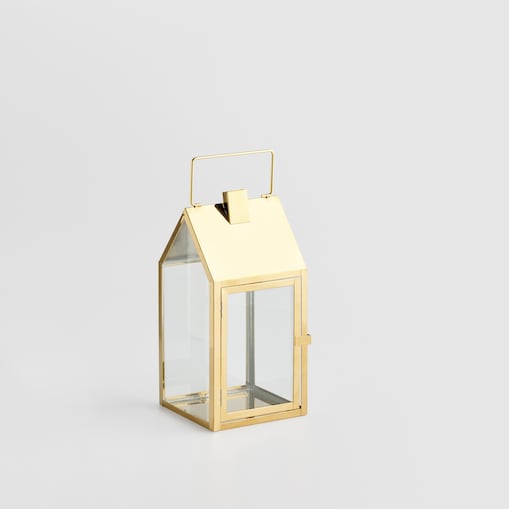 Lampion Echo z motywem domku