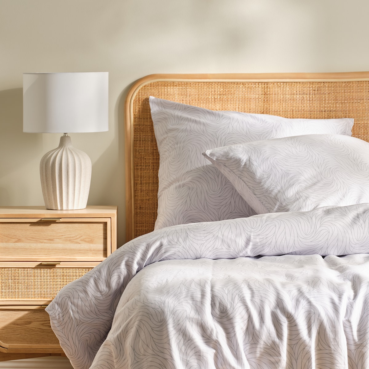 Pościel z bawełny satynowej Linguine