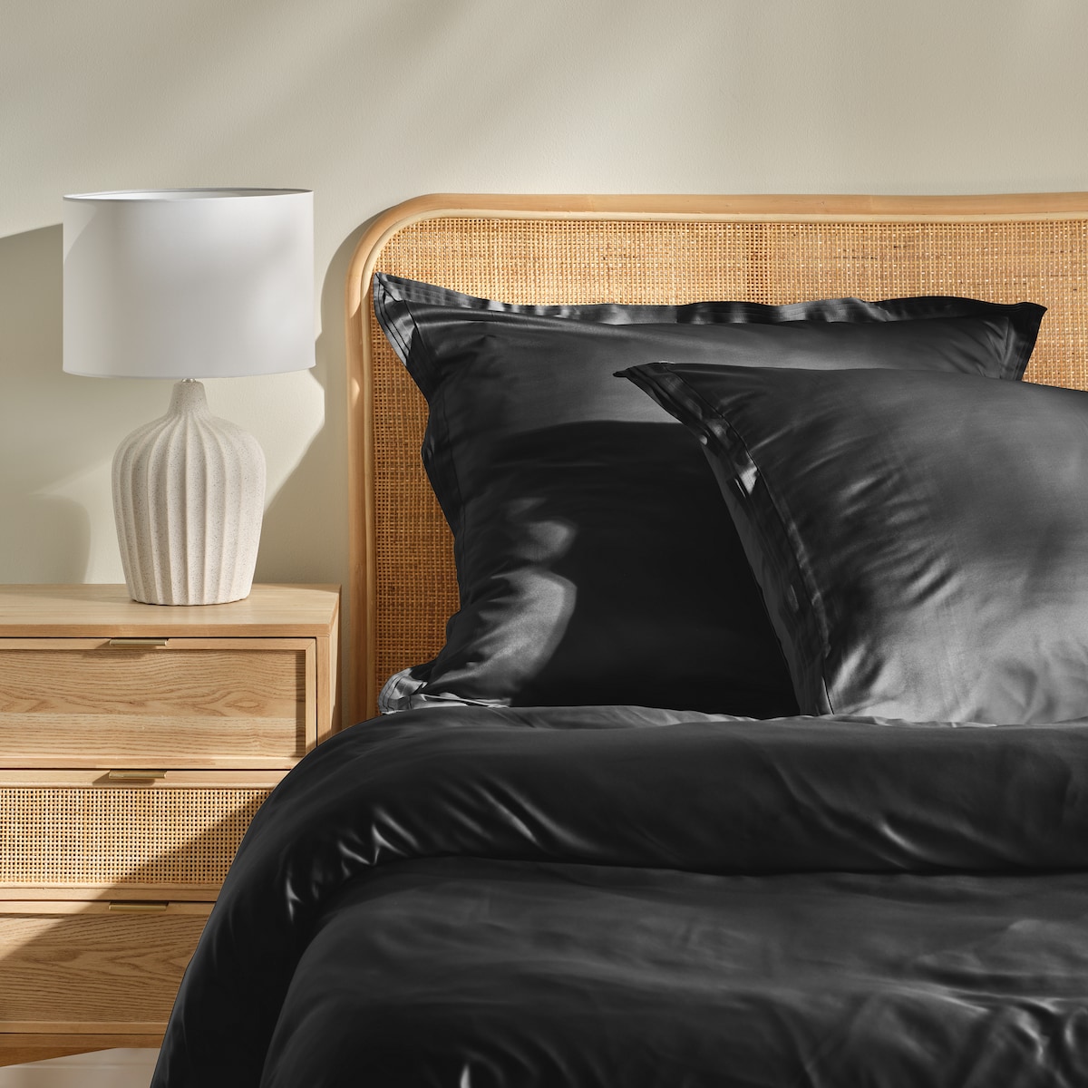 Pościel satynowa z mikrofibry Lobelia