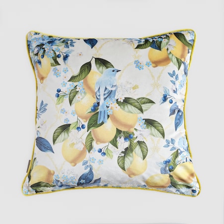 Poszewka z nadrukiem Lemondi 45x45 cm z motywem owoców