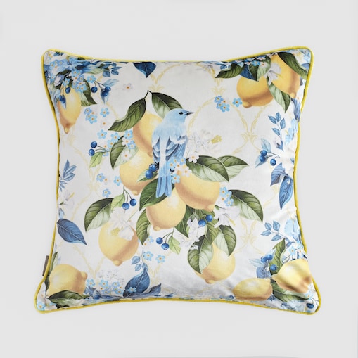 Poszewka z nadrukiem Lemondi 45x45 cm z motywem owoców