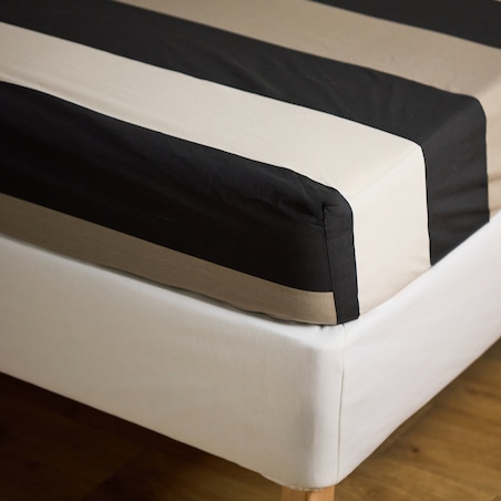 Prześcieradło bawełniane z gumką Mirni 180x200 cm