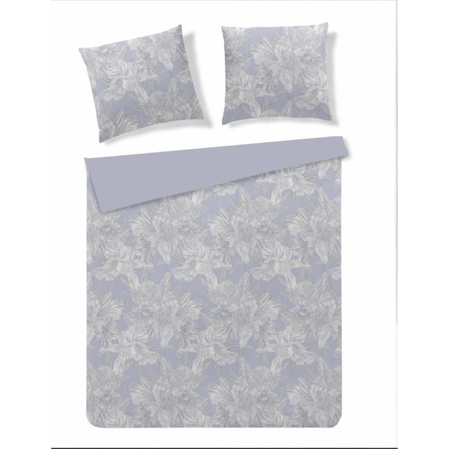 Pościel Z Mikrofibry Flowa 160x200 cm z motywem kwiatowym