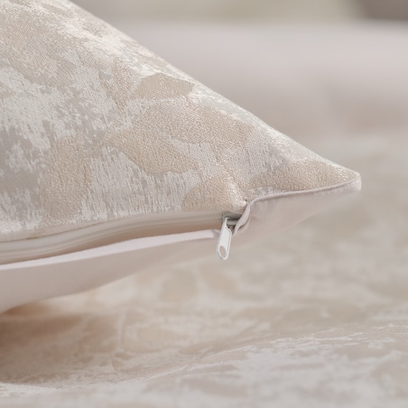 Pościel Żakardowa Swanette 160x200 cm z motywem roślinnym