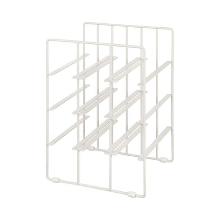 Stojak na 9 butelek PILARE, moonbeam