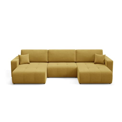 Narożnik MOLINIO U z funkcją spania Kolor: Wind 48