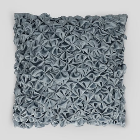 Poszewka satynowa drapowana Glamo 45x45 cm