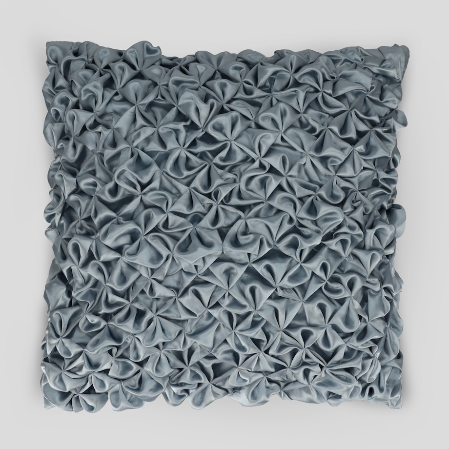 Poszewka satynowa drapowana Glamo 45x45 cm