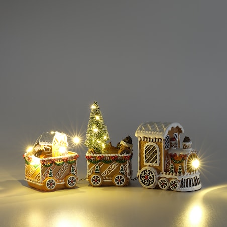 Figurki Led Charm z motywem piernika