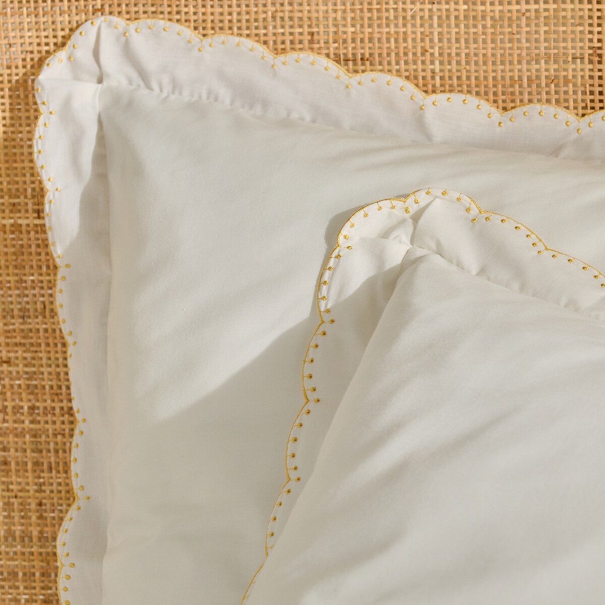 Pościel z bawełną z falbaną Aprilosa