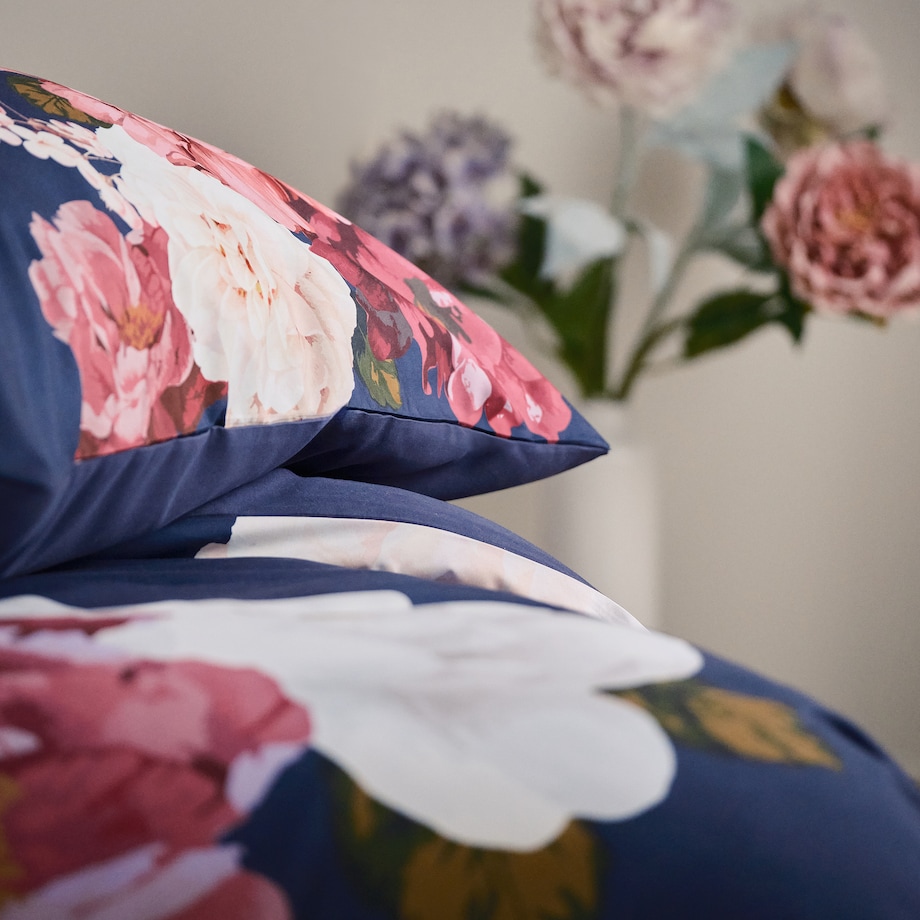 Pościel Z Mikrofibry Merdolo z motywem kwiatowym