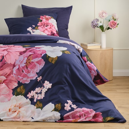 Pościel Z Mikrofibry Merdolo z motywem kwiatowym