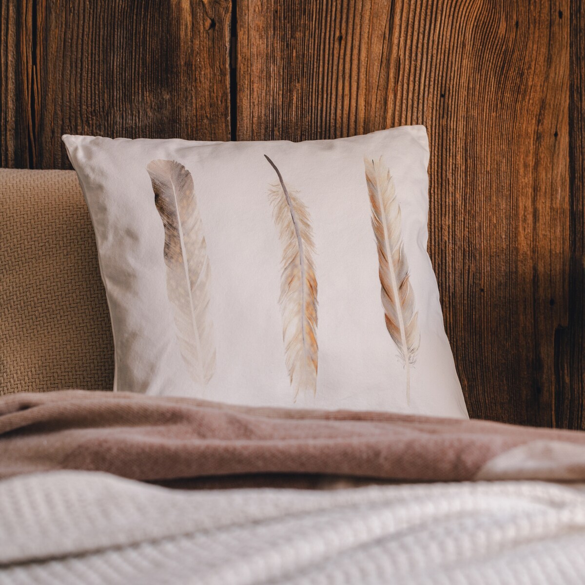 Poszewka Feather 45x45 cm