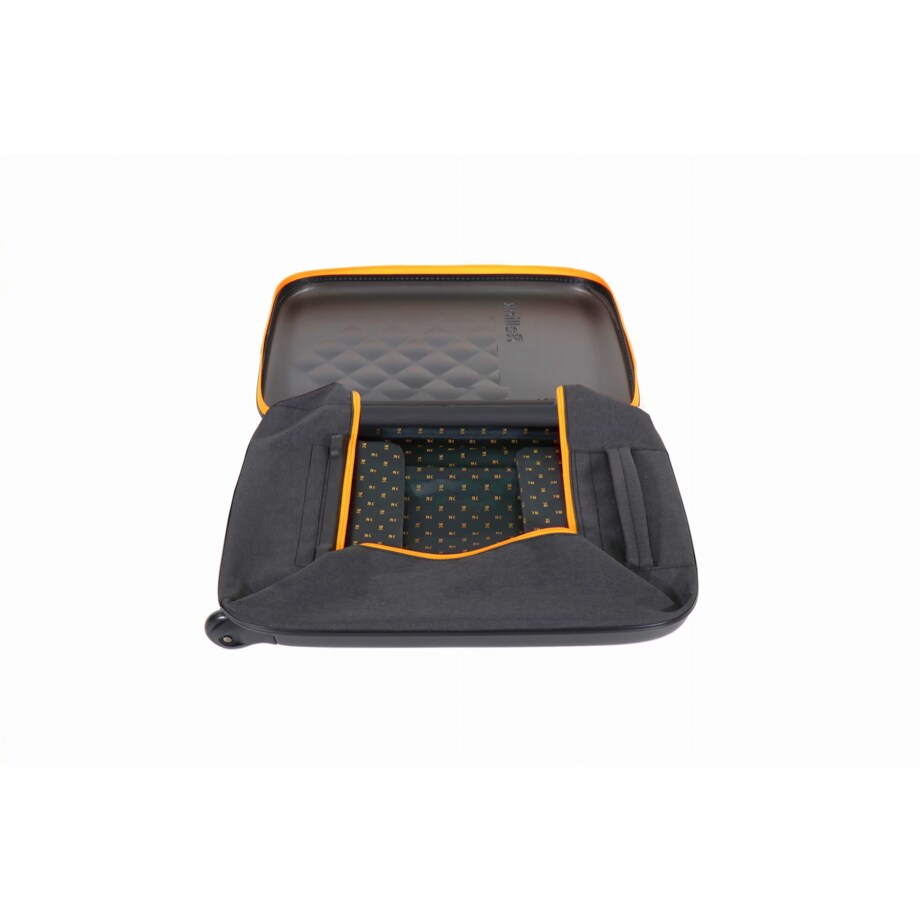 Składana walizka kabinowa Rollink, orange bloom