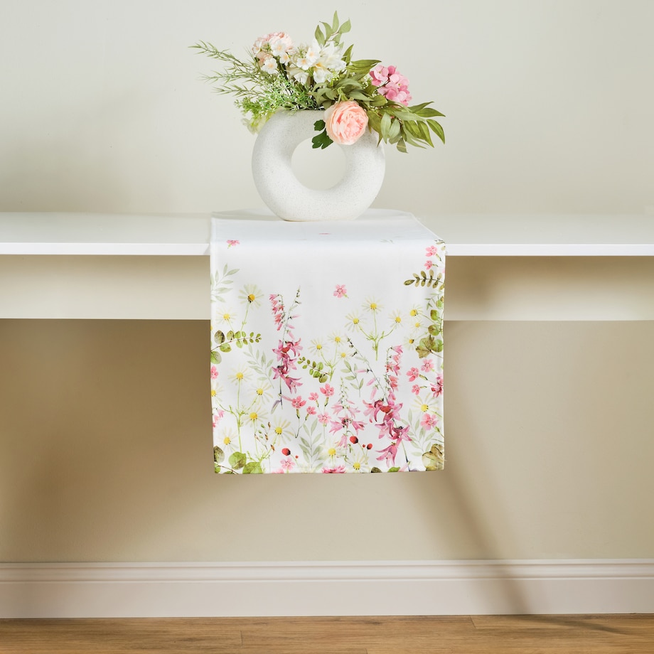 Bieżnik Flowered 35x180 cm