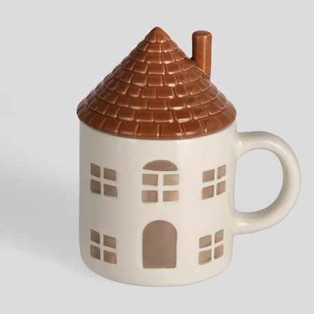 Kubek Z Dodatkiem House z motywem domku
