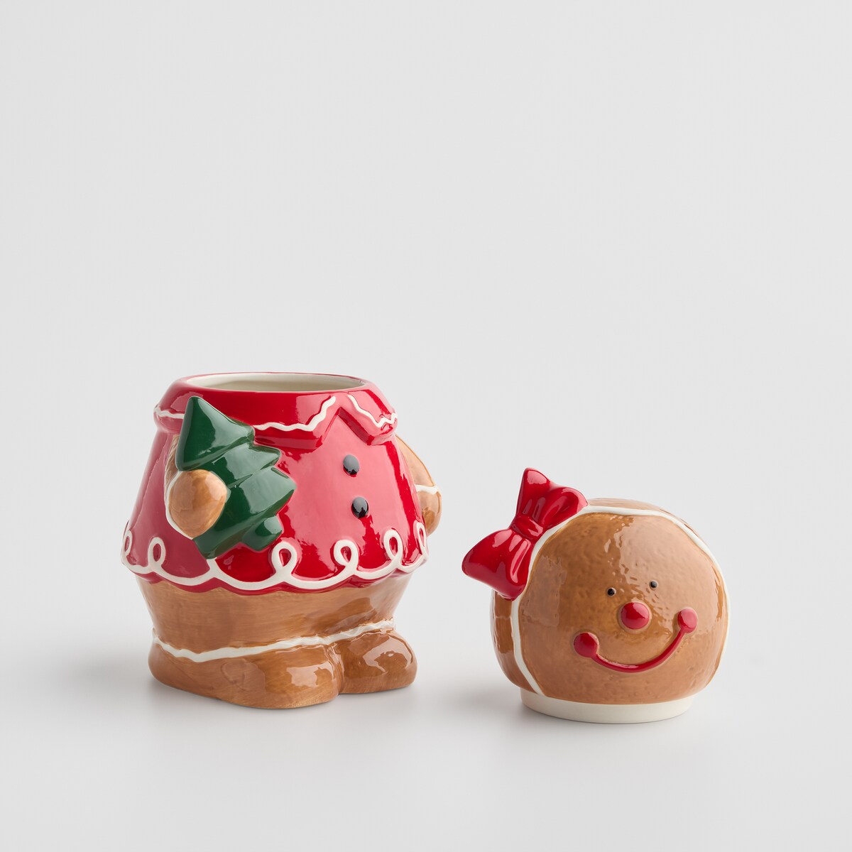 Pojemnik Gingerlady z motywem piernika