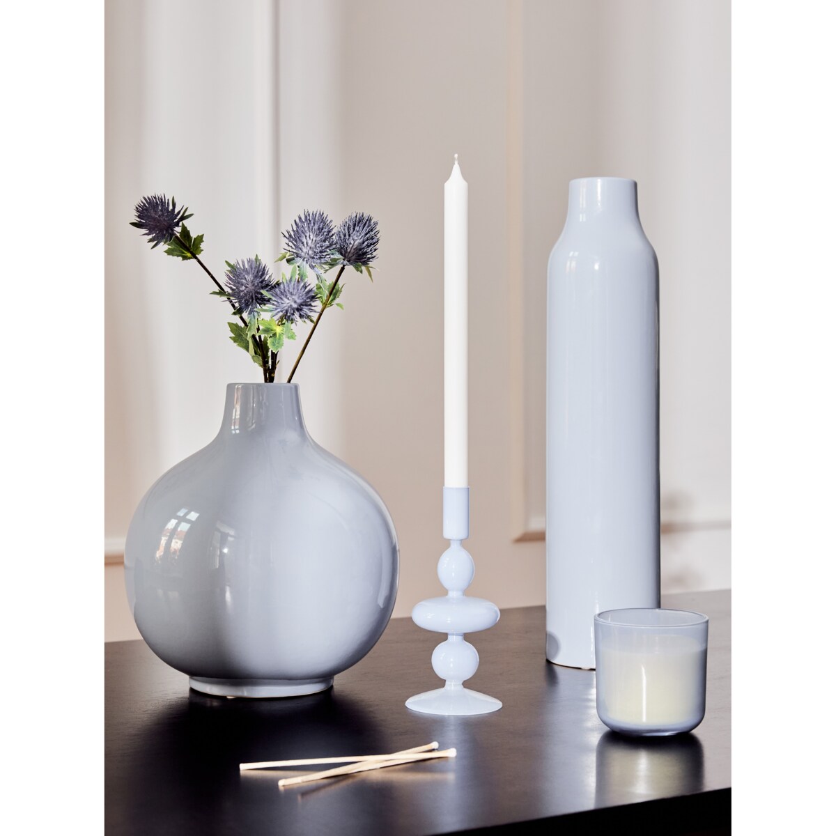 Wazon Aqualo z motywem geometrycznym