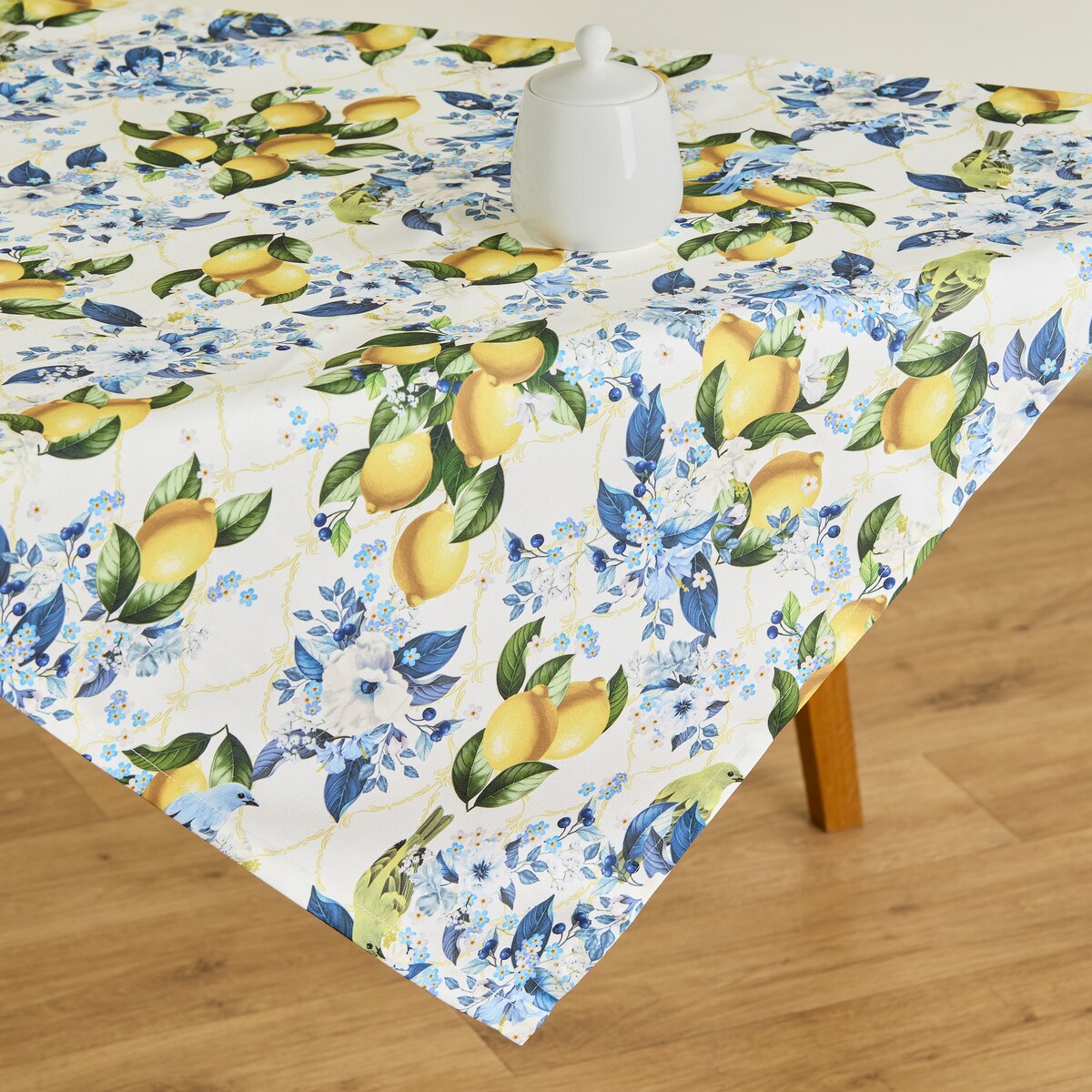 Serweta z nadrukiem Lemondi 80x80 cm z motywem owoców