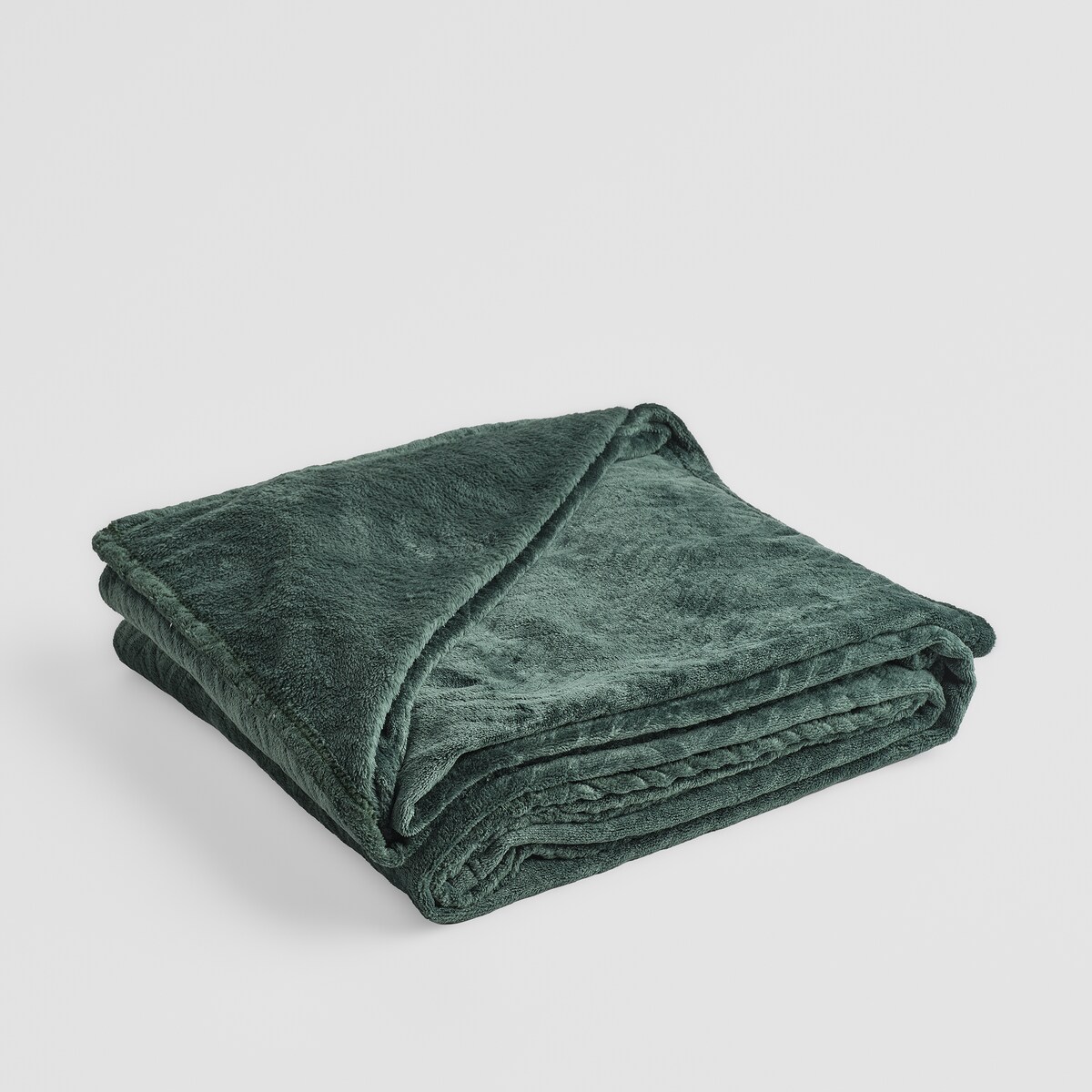 Jednokolorowy koc z wytłoczonym wzorem Esme 150x200 cm