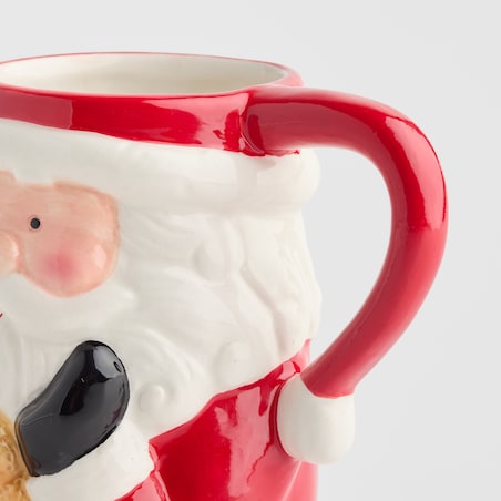 Kubek Gingersanta z motywem mikołaja