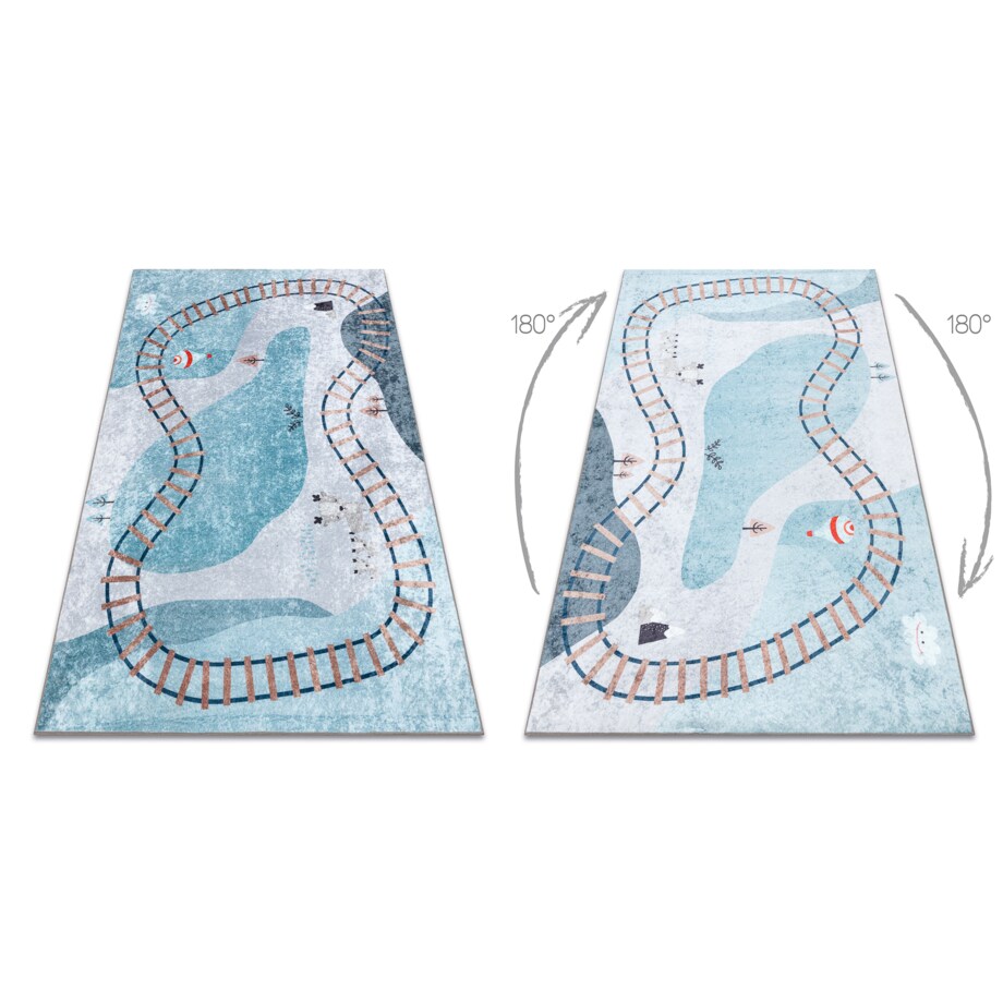 Dywan do prania JUNIOR 52243.801 Tory dla 160x220 cm