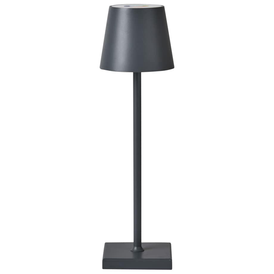 Bezprzewodowa lampa stołowa metalowa VALIRA