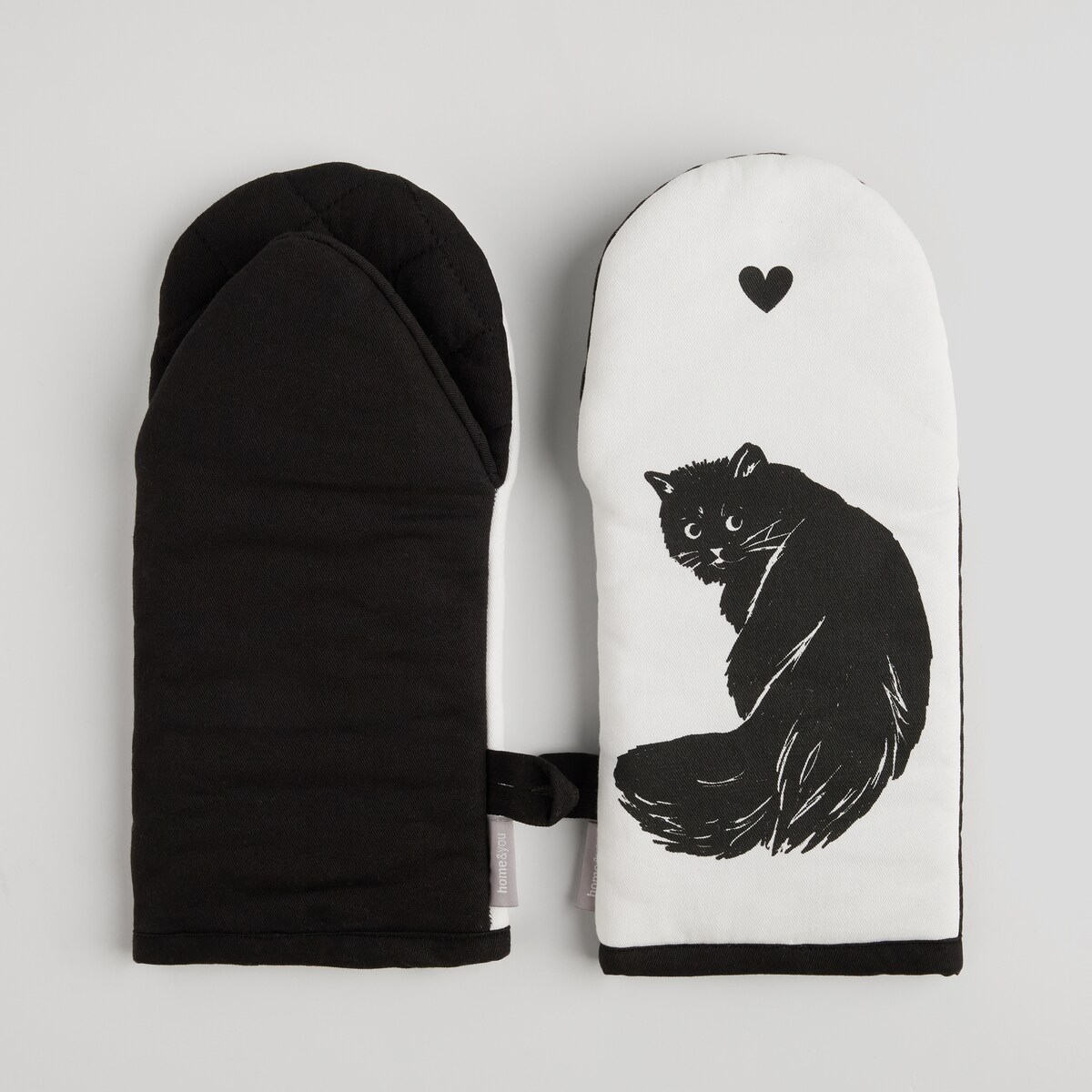 Komplet Rękawic Kuchennych Kitki 14x30 cm z motywem zwierzęcym