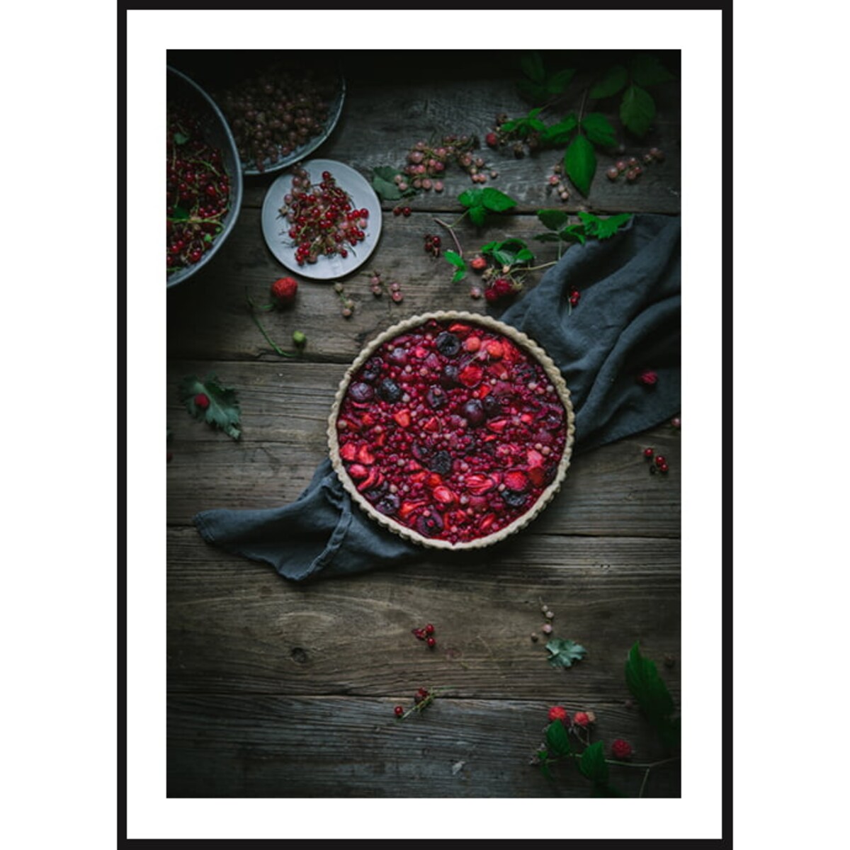 Poster Story, Plakat, Obraz - Tarta Owocowa
