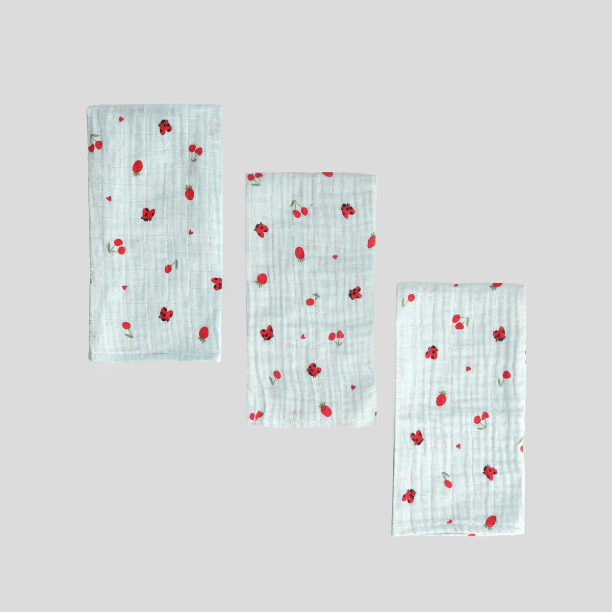 Komplet Pieluszek Muślinowych Frutillo 60x60 cm