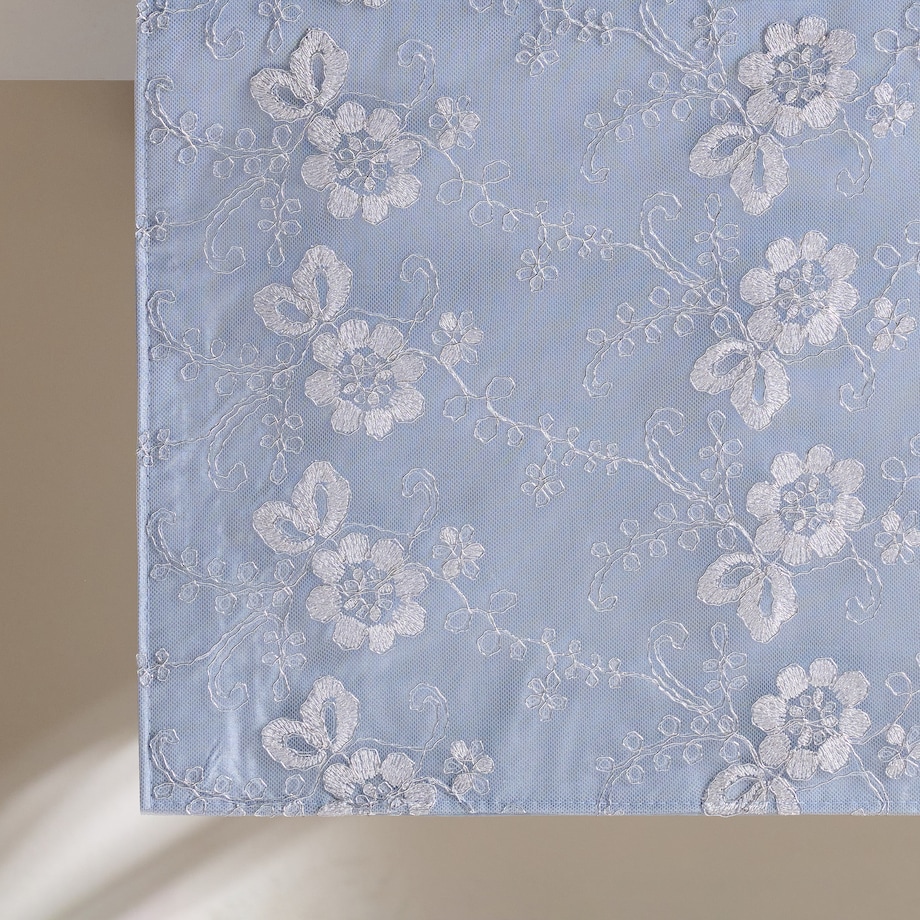 Bieżnik Haftowany Raheen 35x180 cm z motywem kwiatowym